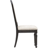 Corsica Side Chair, Black - Furniture - Dining - High Fashion Home