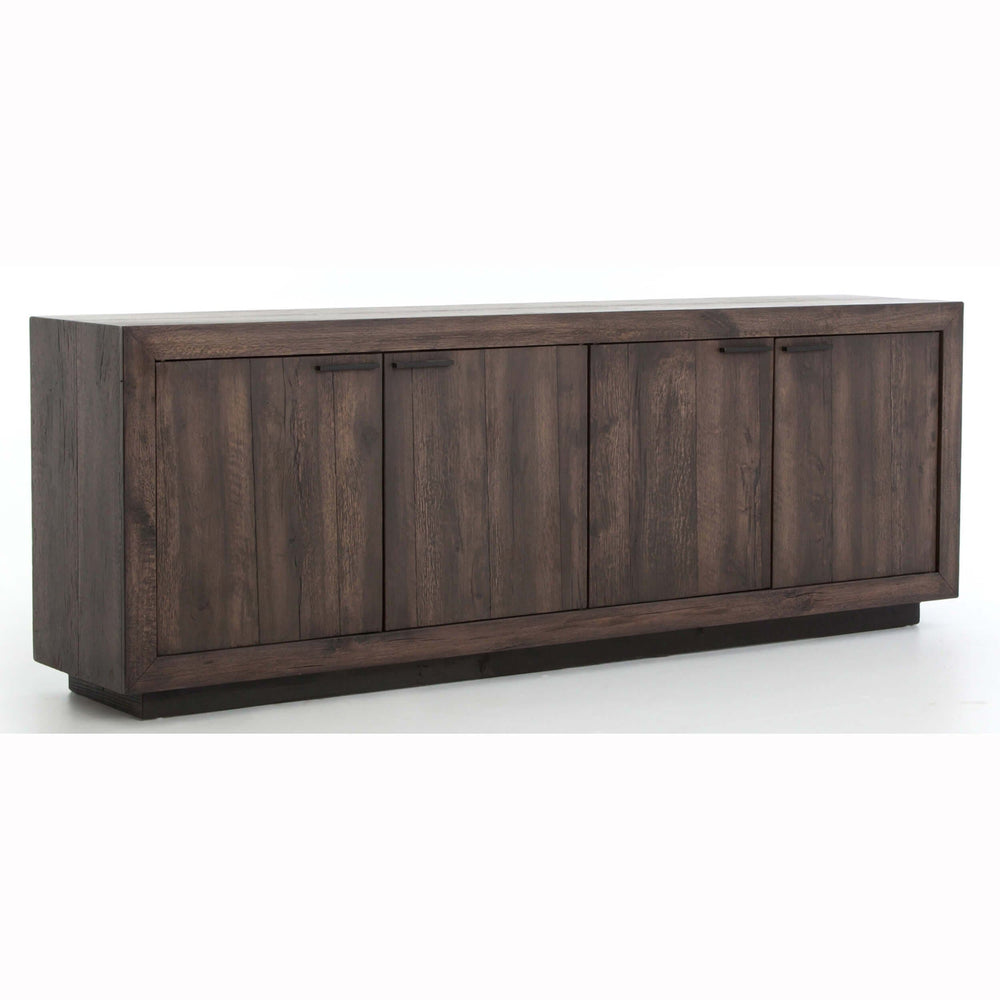 Couric 4 Door Sideboard, Grey Oak - Furniture - Accent Tables - High Fashion Home