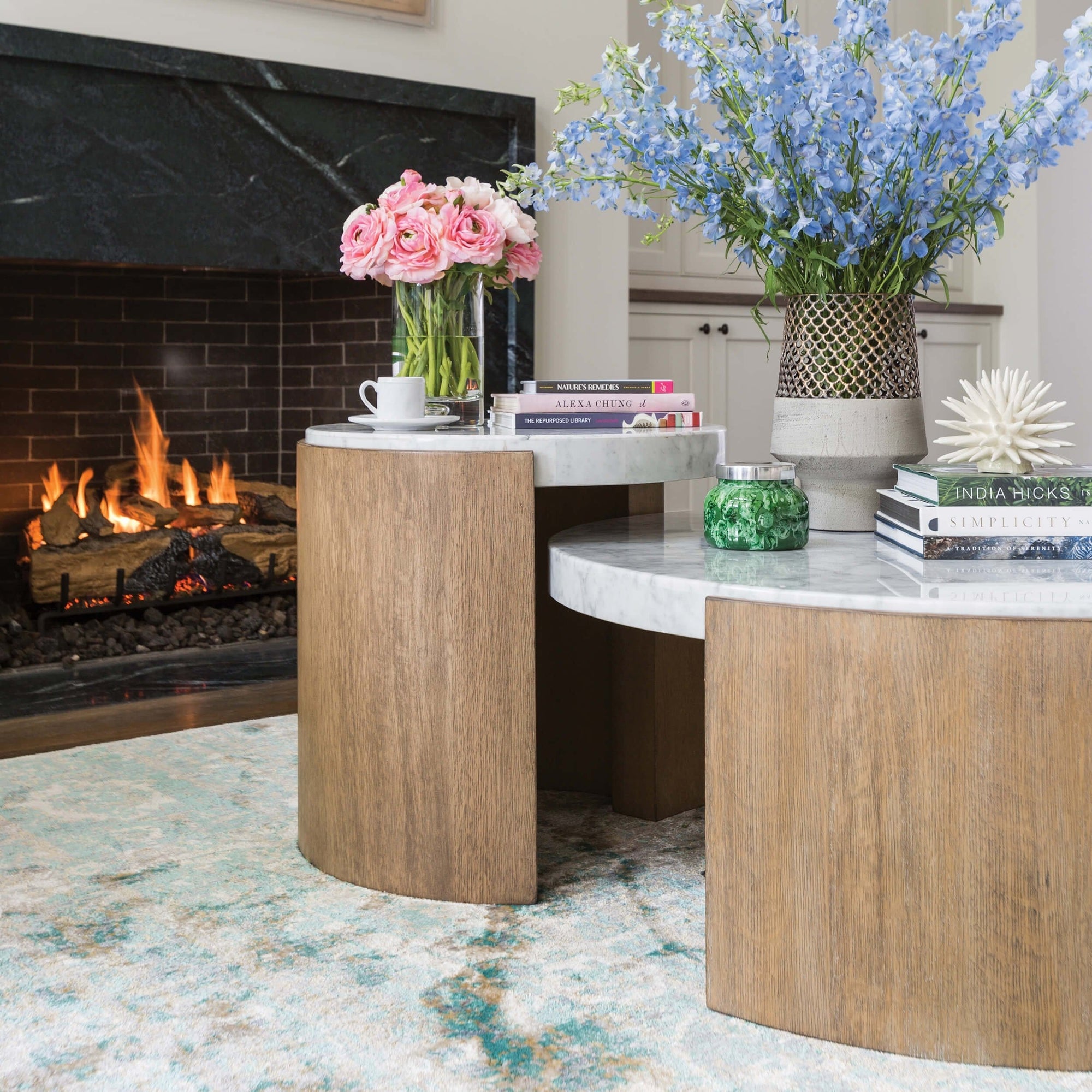 Loloi Rug Anastasia AF10 Light Blue Mist High Fashion Home