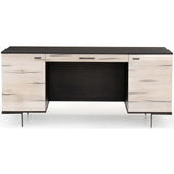 Cuzco Desk, Bleached Yukas - Furniture - Office - High Fashion Home