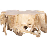 Cypress Root Coffee Table - Modern Furniture - Coffee Tables - High Fashion Home