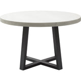 Cyrus 48" Round Dining Table - Modern Furniture - Dining Table - High Fashion Home