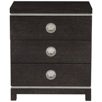 Decorage 3 Drawer Narrow Nightstand - Furniture - Accent Tables - High Fashion Home
