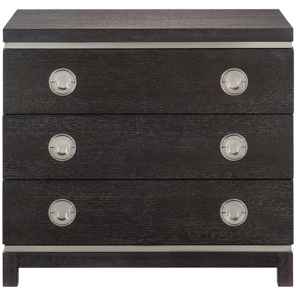 Decorage 3 Drawer Nightstand - Furniture - Accent Tables - High Fashion Home