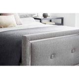 Decorage Upholstered Panel Bed - Modern Furniture - Beds - High Fashion Home