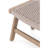 Delano Outdoor Ottoman, Stone Grey - Furniture - Chairs - High Fashion Home