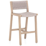 Delano Outdoor Bar Stool - Furniture - Chairs - High Fashion Home