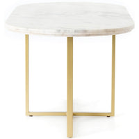 Devan Oval Dining Table - Modern Furniture - Dining Table - High Fashion Home