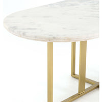 Devan Oval Dining Table - Modern Furniture - Dining Table - High Fashion Home