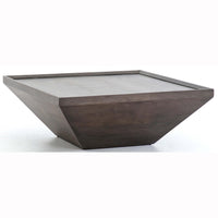 Drake Coffee Table, Coal Grey - Modern Furniture - Coffee Tables - High Fashion Home