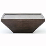 Drake Coffee Table, Coal Grey - Modern Furniture - Coffee Tables - High Fashion Home