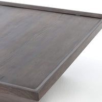 Drake Coffee Table, Coal Grey - Modern Furniture - Coffee Tables - High Fashion Home