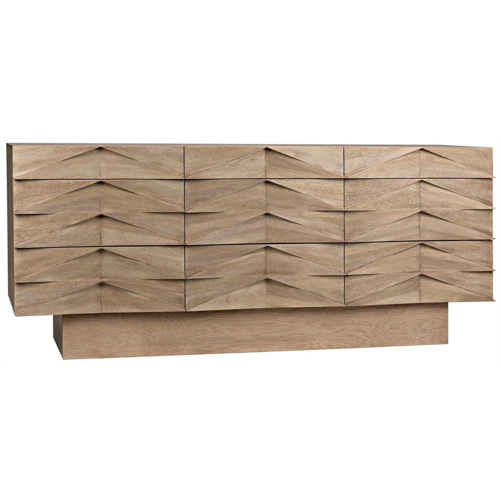 Drake Sideboard, Washed Walnut - Furniture - Storage - High Fashion Home
