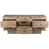 Drake Sideboard, Washed Walnut - Furniture - Storage - High Fashion Home