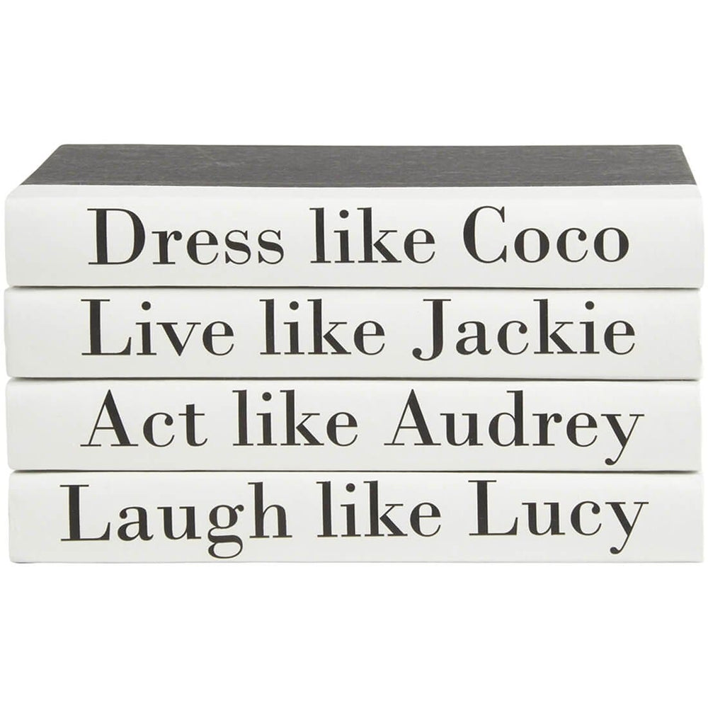 Stack of Books, Dress Like Coco - Accessories - High Fashion Home