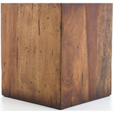 Duncan End Table, Reclaimed Fruitwood - Furniture - Accent Tables - High Fashion Home