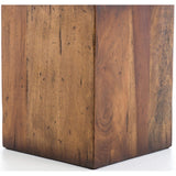 Duncan End Table, Reclaimed Fruitwood - Furniture - Accent Tables - High Fashion Home