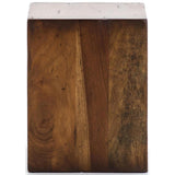 Duncan End Table, Reclaimed Fruitwood - Furniture - Accent Tables - High Fashion Home