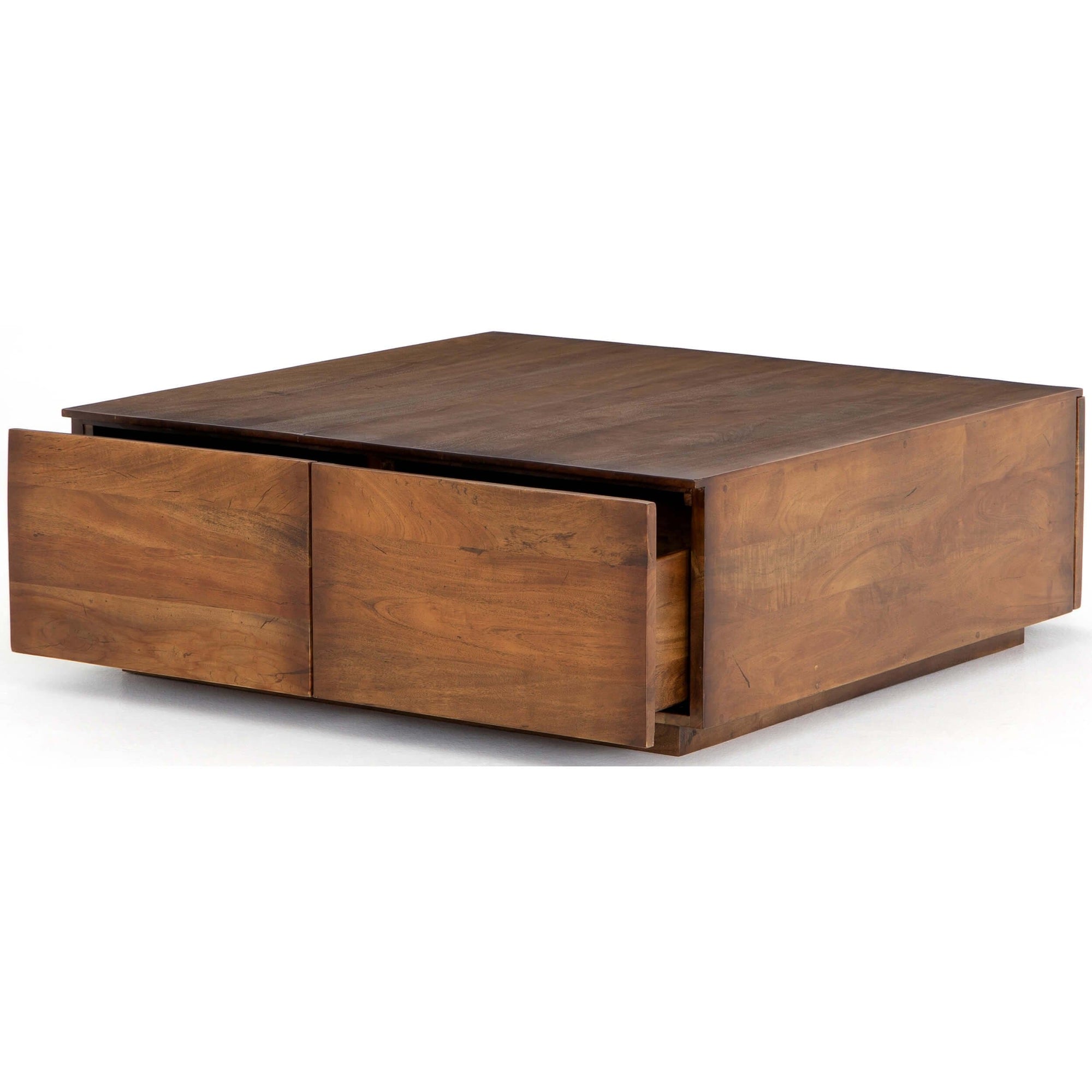 Duncan Storage Coffee Table, Reclaimed Fruitwood High Fashion Home