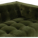 Dylan Sofa, Sapphire Olive - Modern Furniture - Sofas - High Fashion Home
