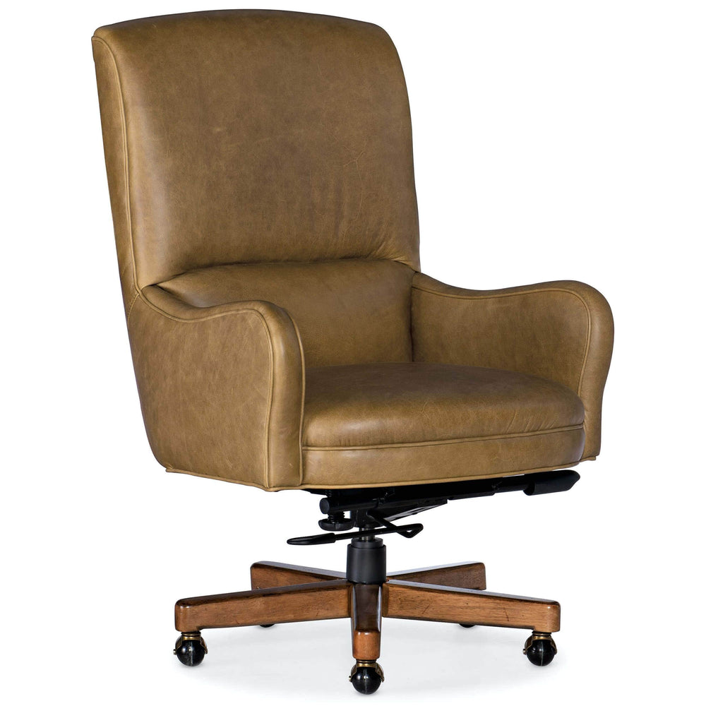 Dayton Leather Executive Chair-Furniture - Office-High Fashion Home