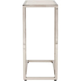 Echelon Sofa Hugger End Table - Furniture - Accent Tables - High Fashion Home