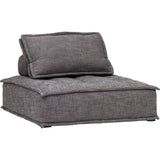Element Club Chair, Poratti Charcoal - Modern Furniture - Accent Chairs - High Fashion Home