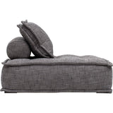 Element Club Chair, Poratti Charcoal - Modern Furniture - Accent Chairs - High Fashion Home