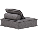 Element Club Chair, Poratti Charcoal - Modern Furniture - Accent Chairs - High Fashion Home
