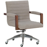 Elon Swivel Office Chair - Furniture - Chairs - High Fashion Home