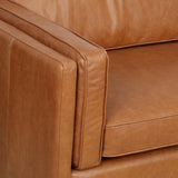 Emery Leather Sofa, Sonoma Butterscotch - Modern Furniture - Sofas - High Fashion Home