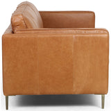 Emery Leather Sofa, Sonoma Butterscotch - Modern Furniture - Sofas - High Fashion Home