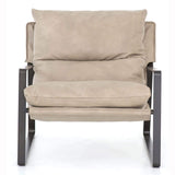 Emmett Sling Chair, Umber Natural - Modern Furniture - Accent Chairs - High Fashion Home