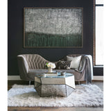 Cloud 9 Terequite Silver Foil Pillow - Accessories - Cloud9 Design Inc. - - - - High Fashion Home