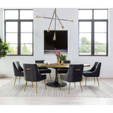 Evans Oval Dining Table - Modern Furniture - Dining Table - High Fashion Home