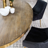 Evans Oval Dining Table - Modern Furniture - Dining Table - High Fashion Home