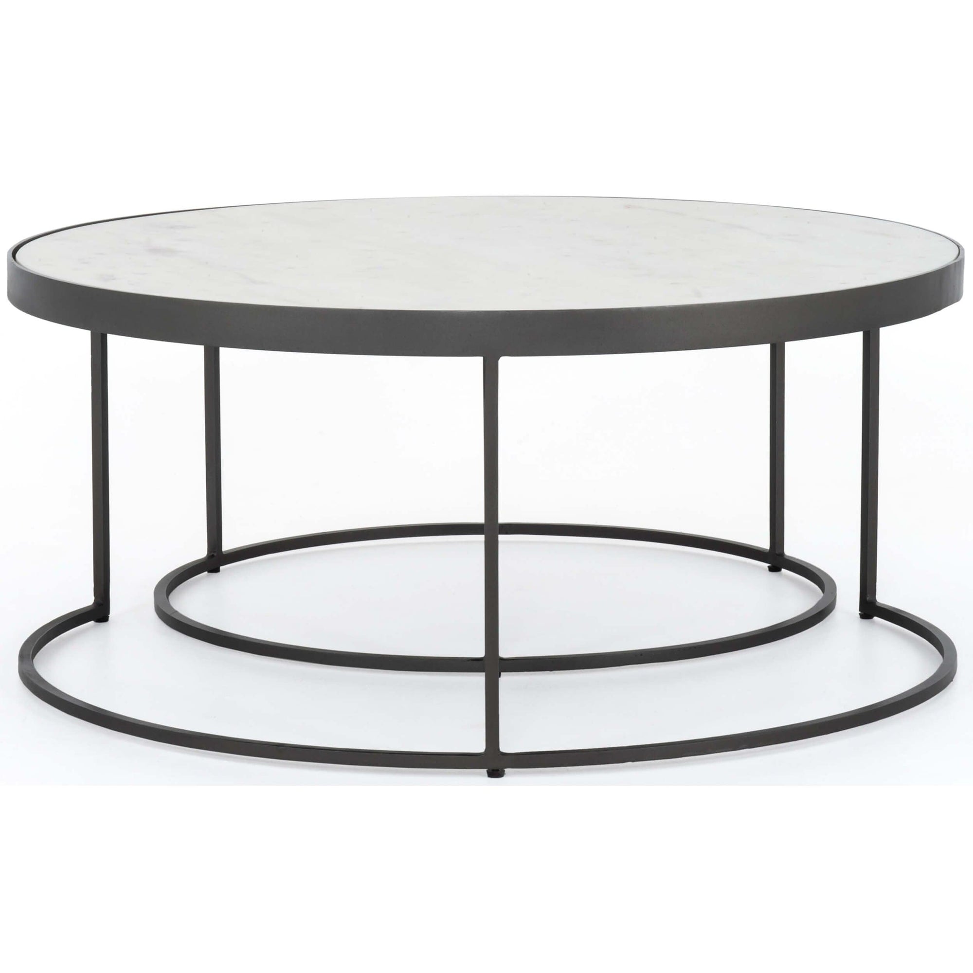 Evelyn Round Nesting Coffee Table by Four Hands – High Fashion Home