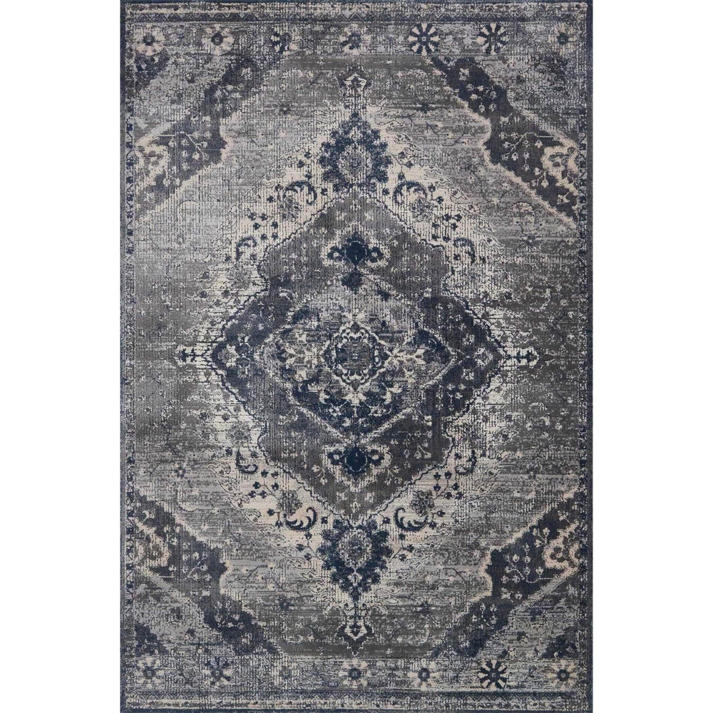 Magnolia Home by Joanna Gaines x Loloi Rug Everly VY-07 Silver/Grey