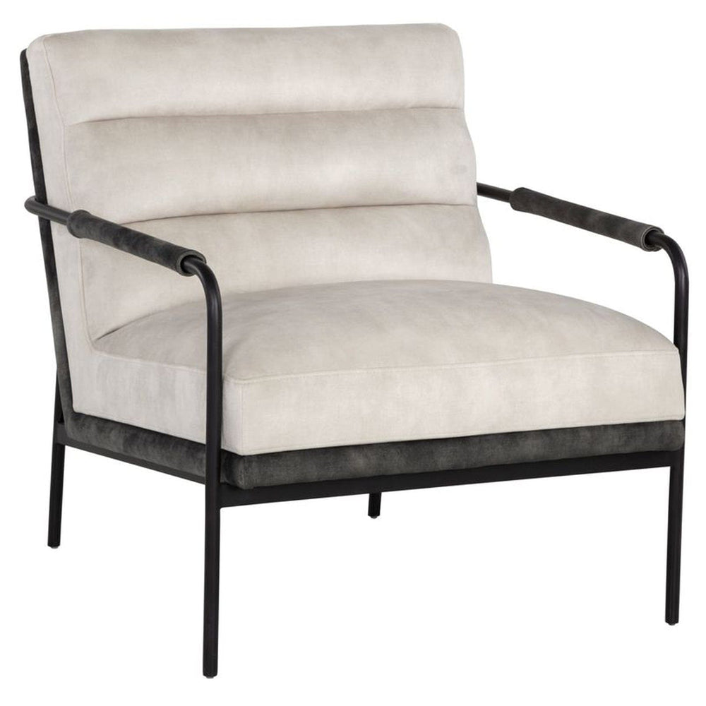 Tristen Lounge Lounge Chair, Nono Cream-Furniture - Chairs-High Fashion Home