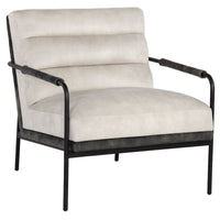Tristen Lounge Lounge Chair, Nono Cream-Furniture - Chairs-High Fashion Home