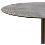 Fannin Bar Table, Aged Brass - Modern Furniture - Dining Table - High Fashion Home