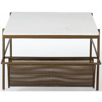 Felicity Coffee Table, Matte Brass - Modern Furniture - Coffee Tables - High Fashion Home