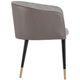 Asher Chair, Flint Grey - Modern Furniture - Accent Chairs - High Fashion Home