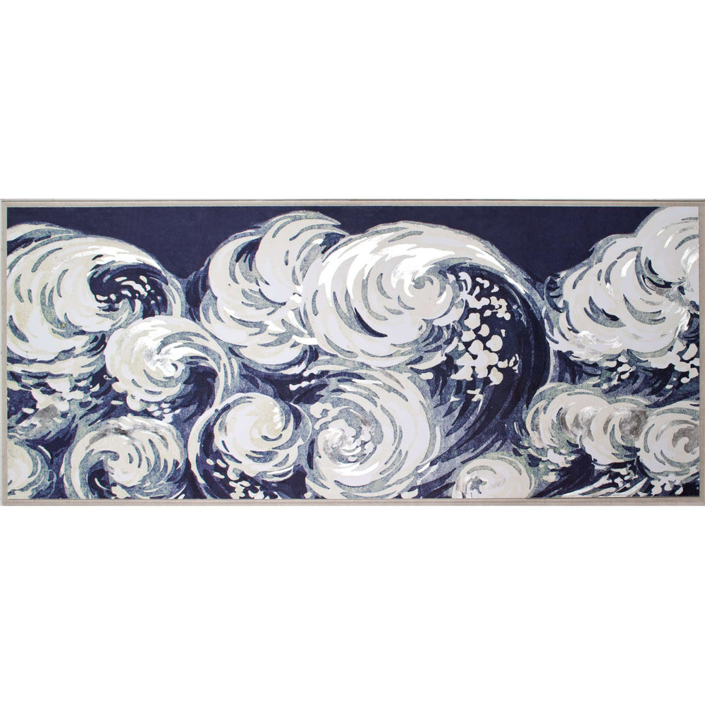 Silverleaf Wave by Natural Curiosities Framed - Accessories Artwork - High Fashion Home