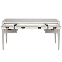 Africa Desk, White Wash-High Fashion Home