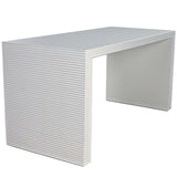 Manhattan Desk, Solid White-High Fashion Home