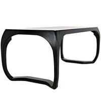 Lola Desk, Hand Rubbed Black-High Fashion Home