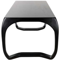 Lola Desk, Hand Rubbed Black-High Fashion Home