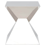 Giza Side Table, Silver - Furniture - Accent Tables - High Fashion Home