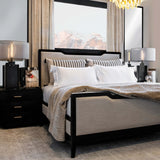 Graham King Bed, Warm Quartz-High Fashion Home